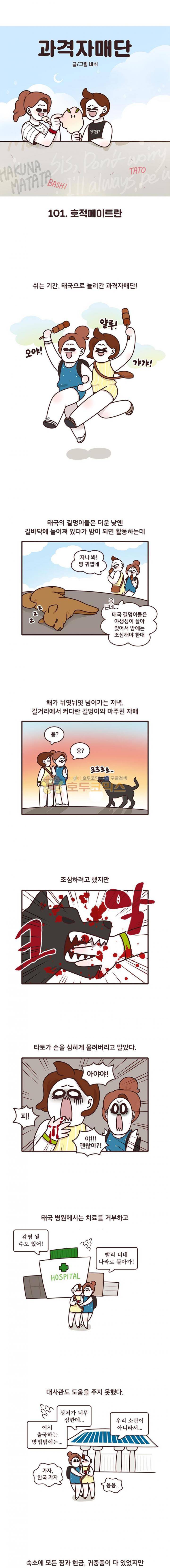 과격자매단 101화 - 호적메이트란 1
