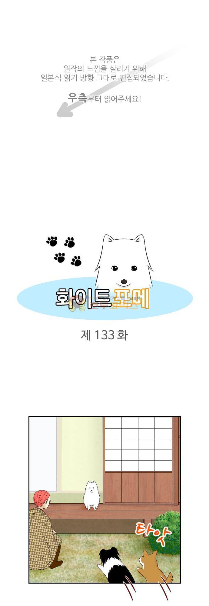 화이트 포메 133화 - 여행 1