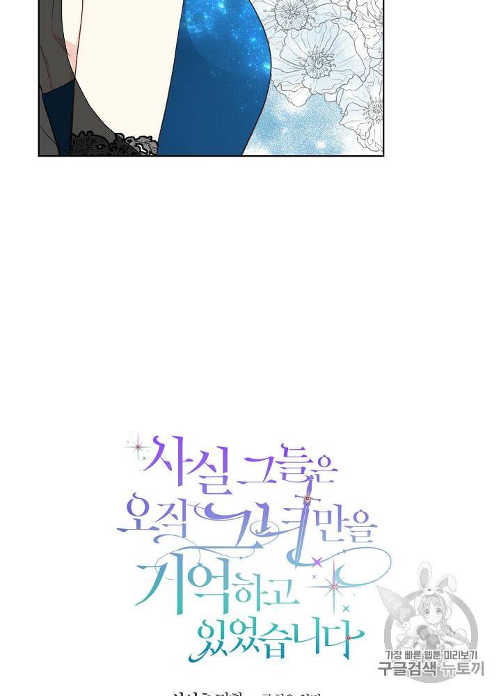 사실 그들은 오직 그녀만을 기억하고 있었습니다 24화 3