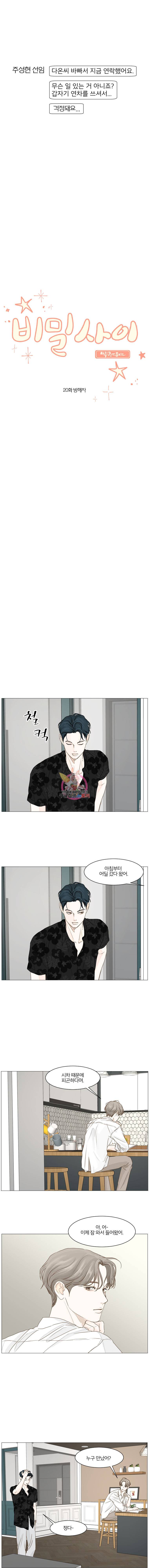 비밀 사이 20화 7