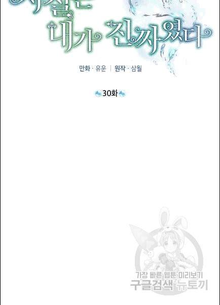 사실은 내가 진짜였다 30화 2