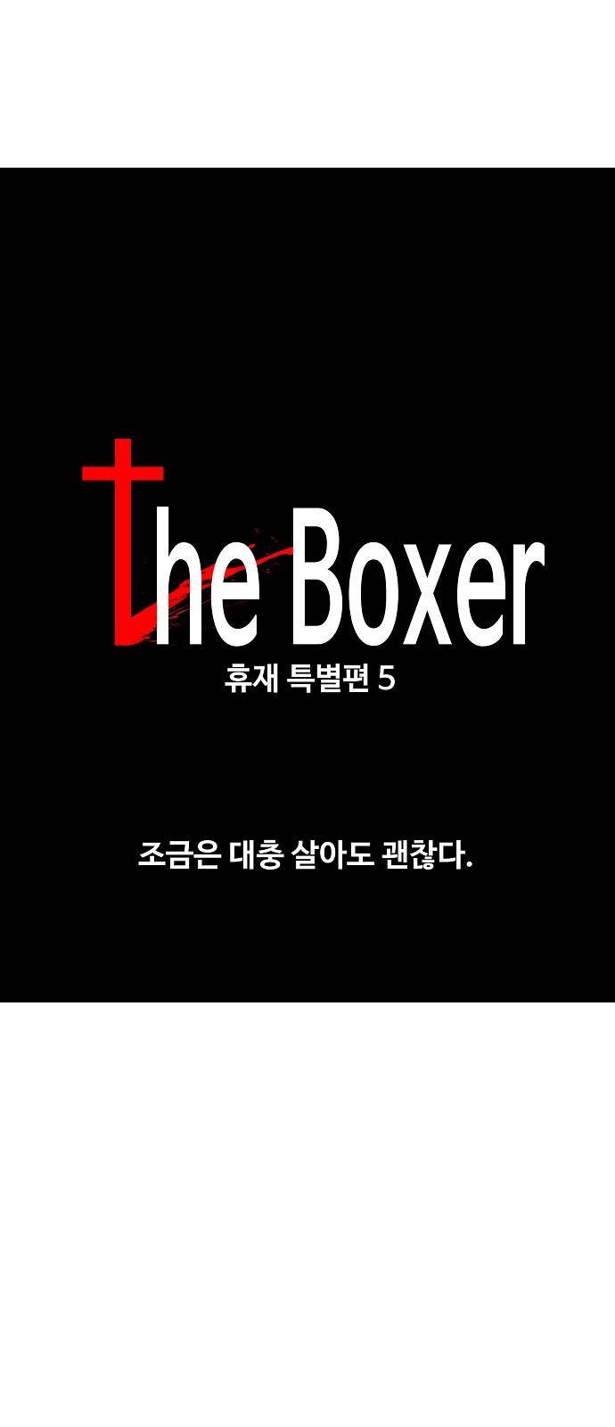 더 복서 휴재 특별편 5화 조금은 대충 살아도 괜찮다 7