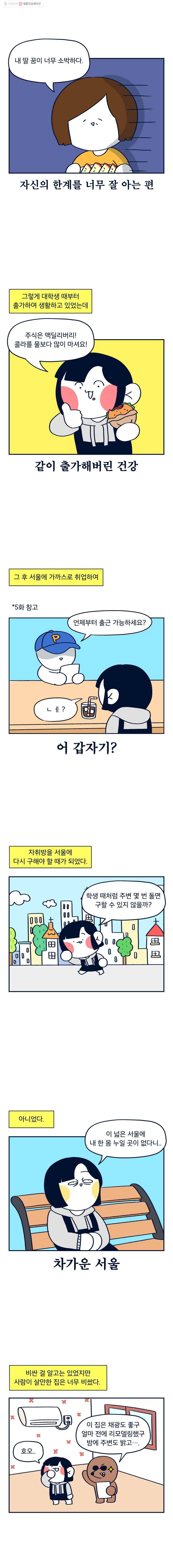 슬프게도 이게 내 인생 6화 집구하기는 힘들어 2