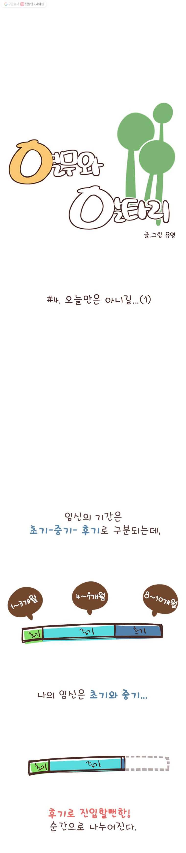 열무와 알타리 4화 오늘만은 아니길..(1) 1