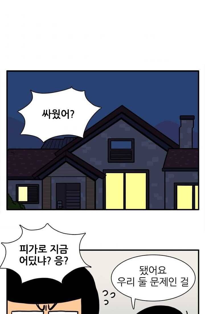 흡혈고딩 피만두 143화 피만두 VS 피가로 4
