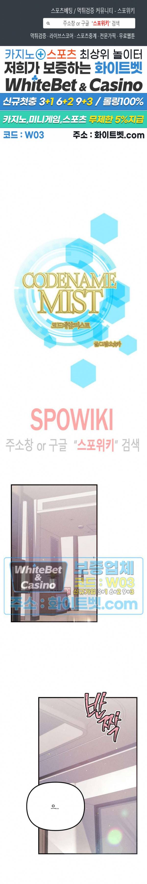 코드네임 : 미스트 27화 1