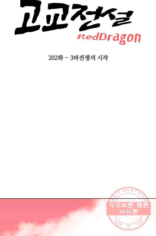고교전설 202화 3파전쟁의 시작 7