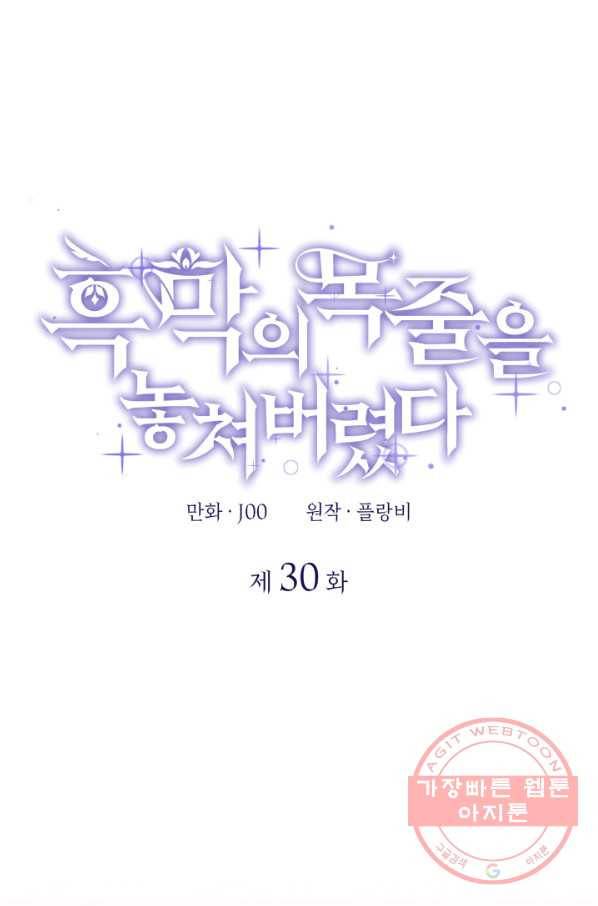 흑막의 목줄을 놓쳐버렸다 30화 1