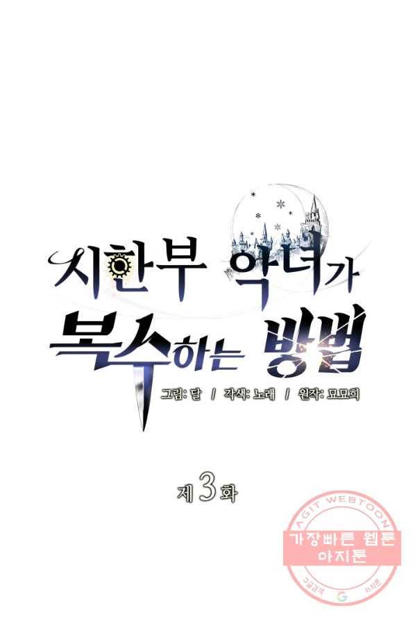 시한부 악녀가 복수하는 방법 3화 14