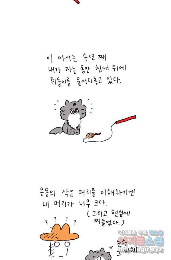 은동은동+옹동스 은동은동 옹동구리 20화. 흔한 아침의 쥐돌이 4