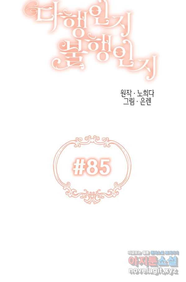 다행인지 불행인지 85화 14