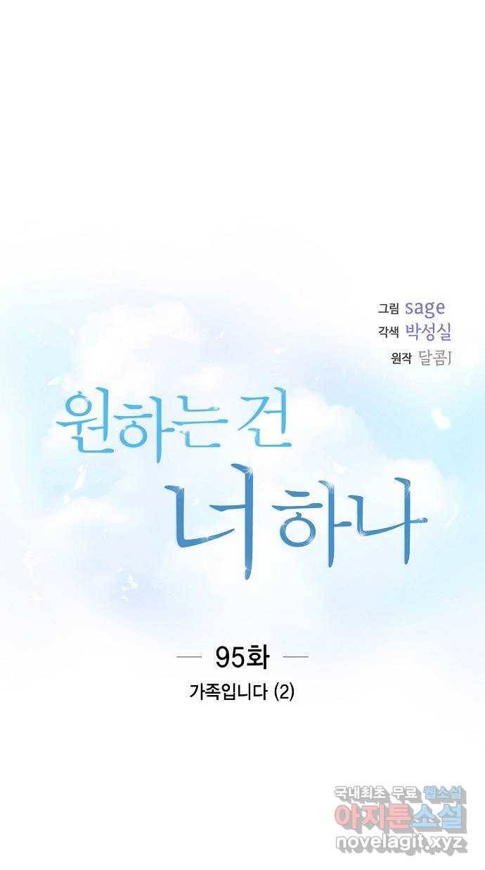 원하는 건 너 하나 95화 가족입니다 (2) 5