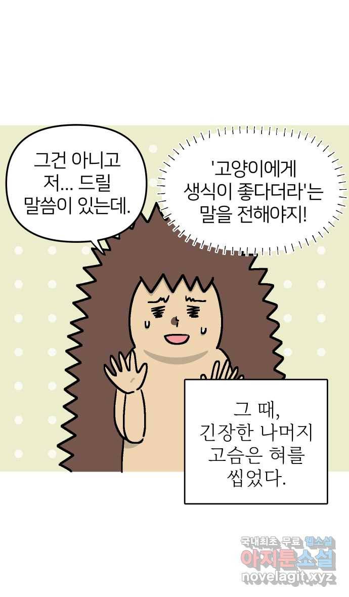 애옹식당 38화 짝사랑 육회물회 9
