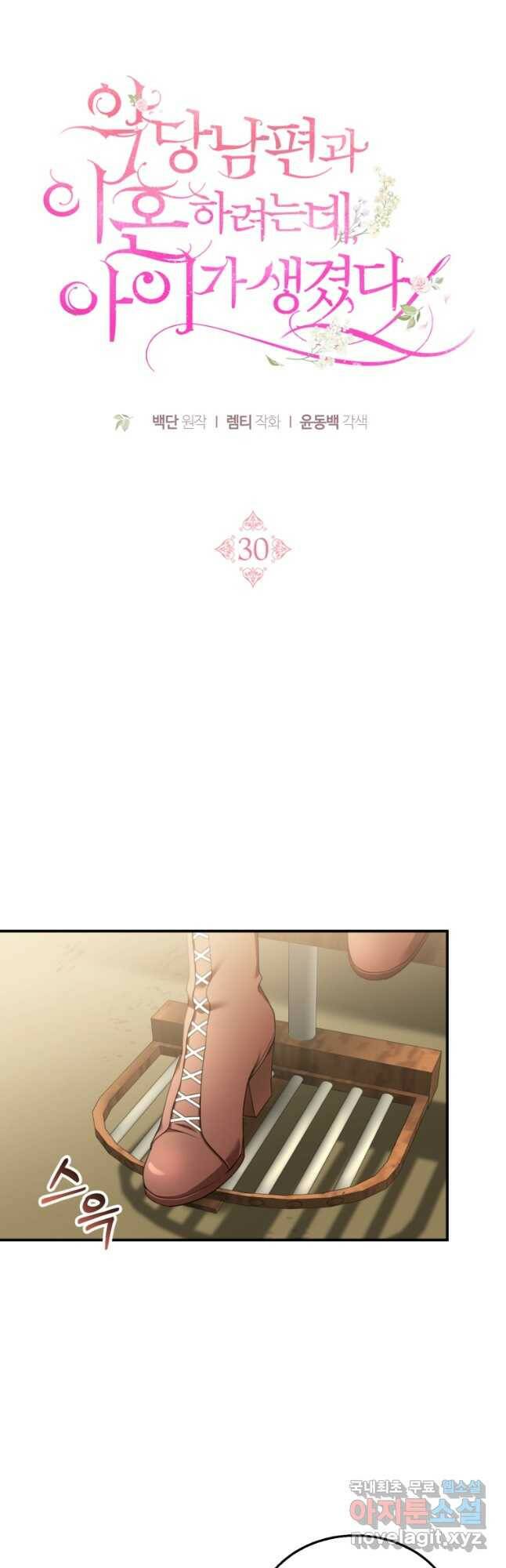 악당 남편과 이혼하려는데, 아이가 생겼다 30화 8