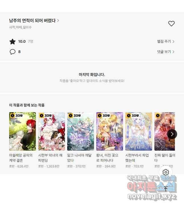 남주의 연적이 되어 버렸다 67화 42