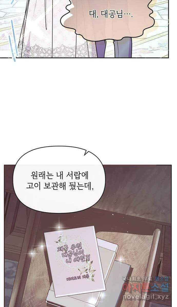 대공님, 실수였어요! 61화 휴재, 연재중단 47