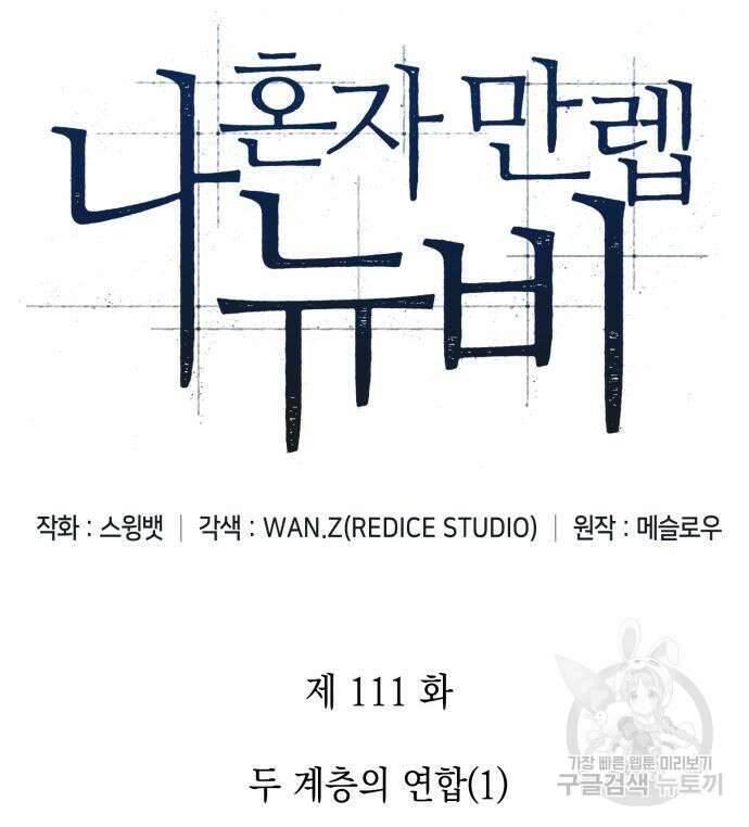 나 혼자 만렙 뉴비 111화 14