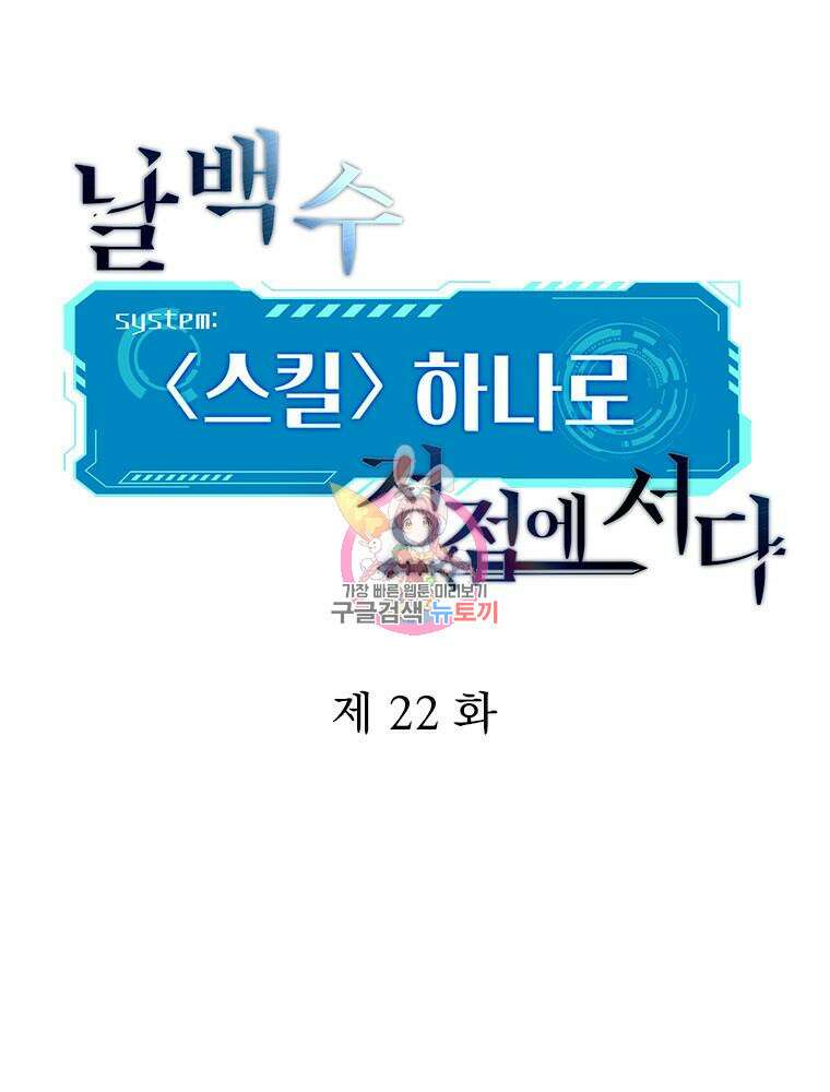 날백수, 스킬 하나로 정점에 서다 22화 1