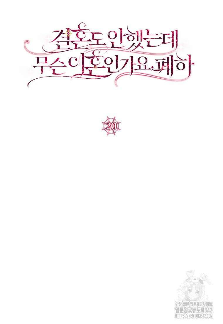 결혼도 안 했는데 무슨 이혼인가요, 폐하 20화 28