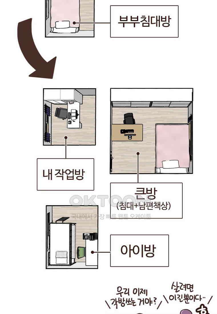 유부녀의 탄생 7_21화 셀프도배① 21