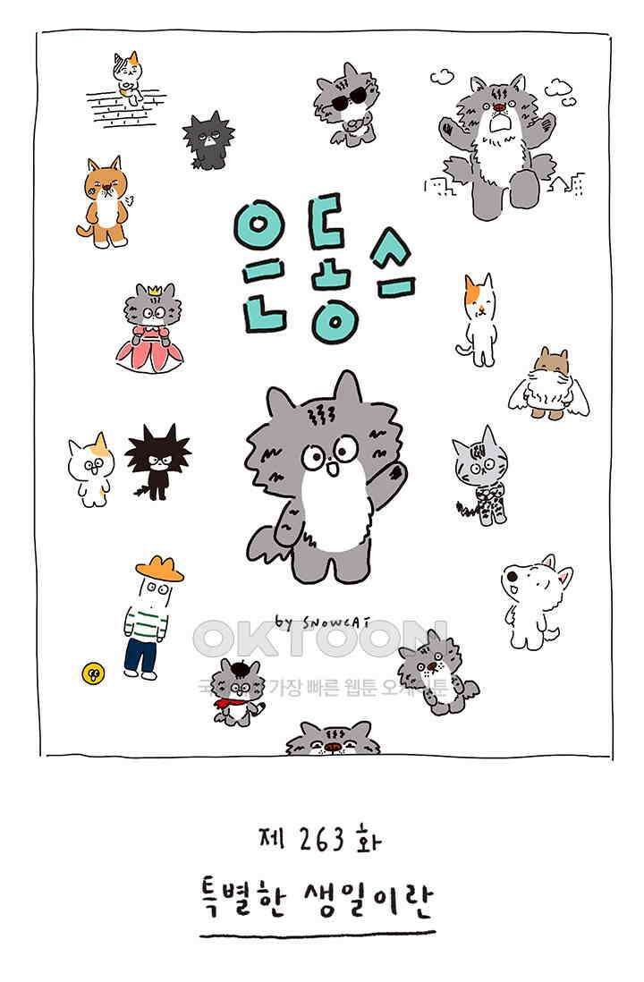 은동스+옹동스 은동스 263화． 특별한 생일이란 1