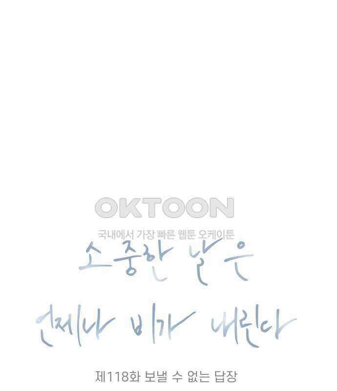소중한 날은 언제나 비가 내린다 제118화 보낼 수 없는 답장 6