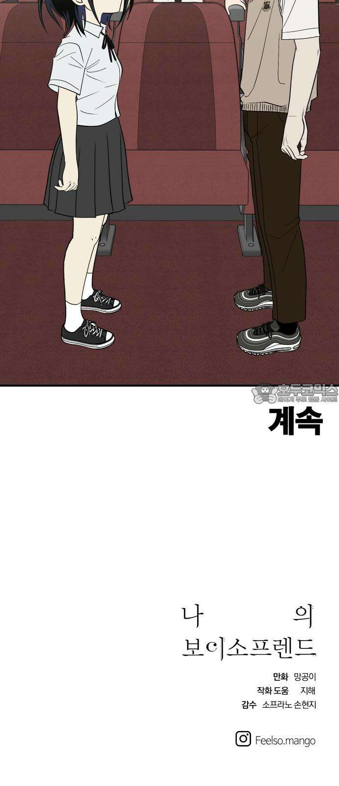나의 보이소프렌드 59화 레벨 테스트 결과 54