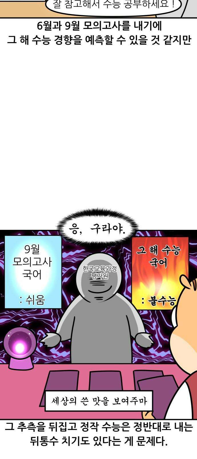 K학원 생존기 103화 - 불수능 13