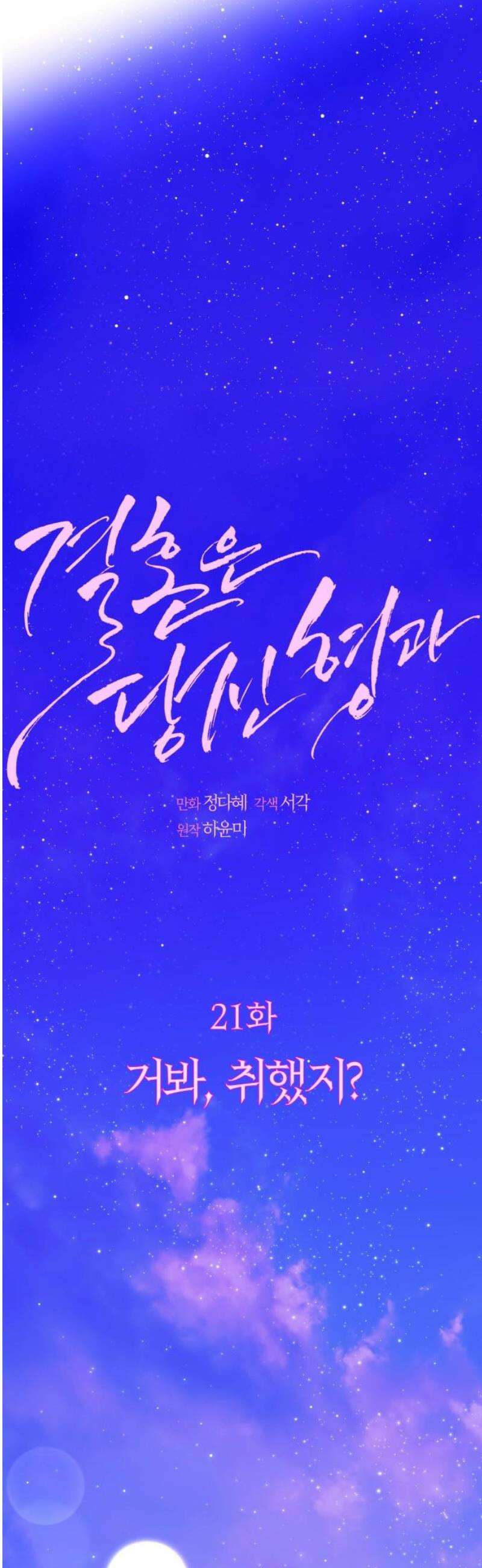 결혼은 당신 형과 21화． 거봐, 취했지? 8