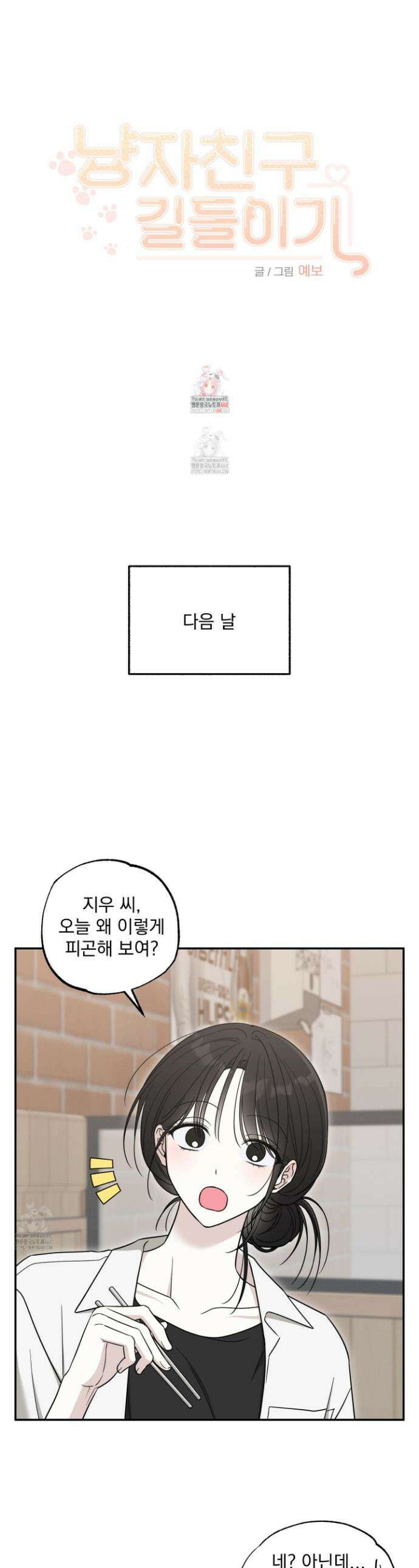 냥자친구 길들이기 14화 1