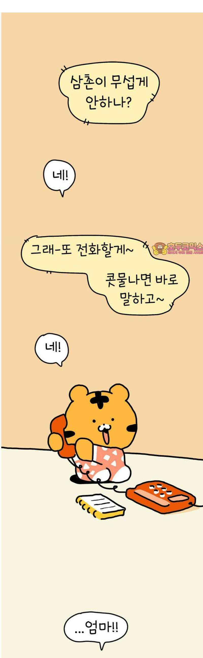 소심한 호랭이 코코 60화 선생님의 첫사랑 (1) 1