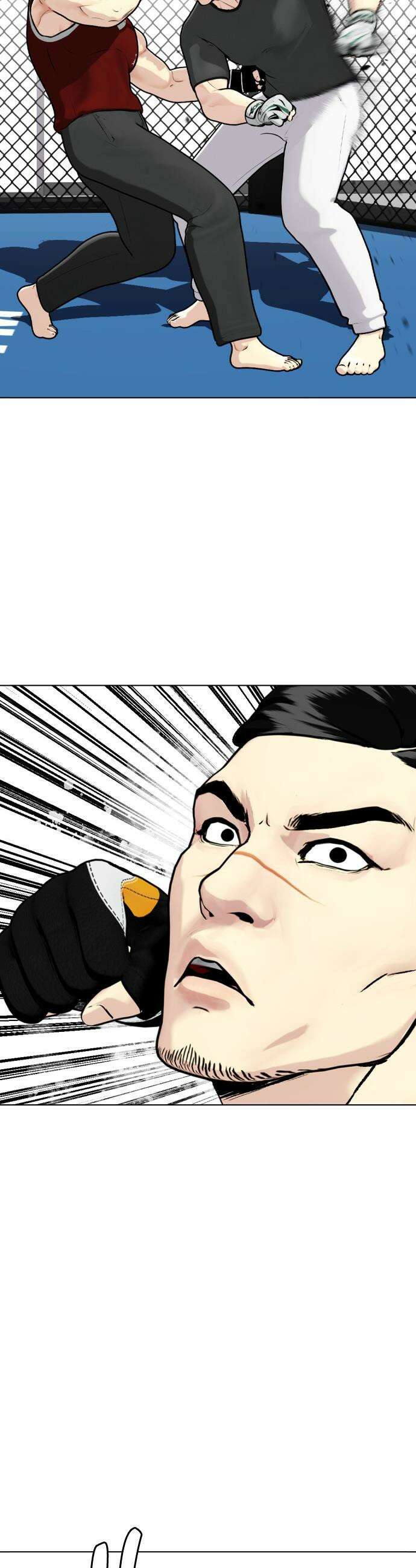 왕따가 격투기를 너무 잘함 - 161화． 프로 VS 아마 8