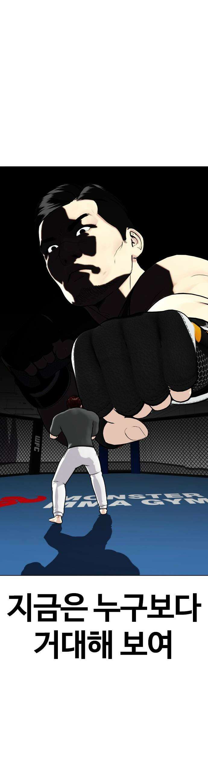 왕따가 격투기를 너무 잘함 - 161화． 프로 VS 아마 16