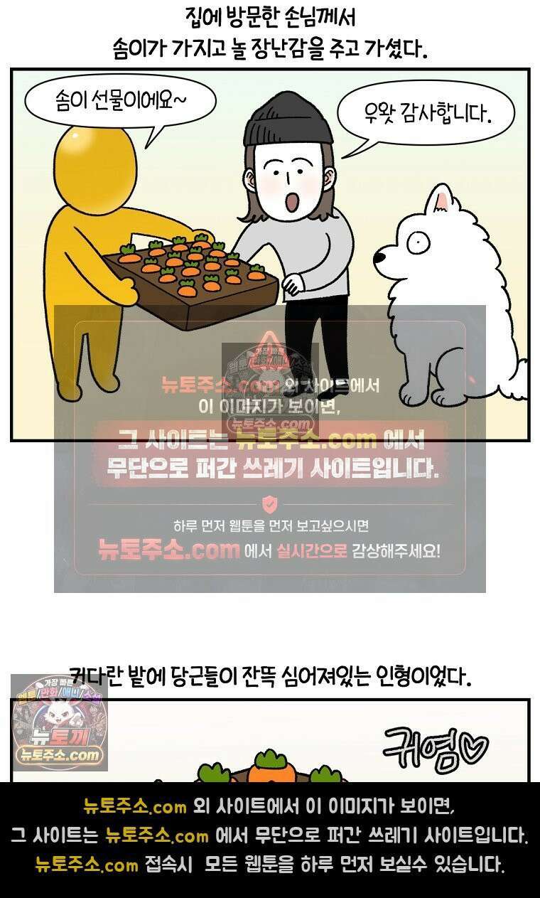 극한견주 시즌2 76화 당근 인형 2