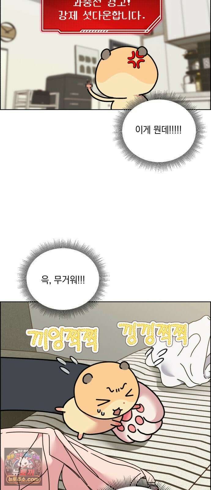 냥냥찍찍! 50화． 고양이 앞에 햄스터 10