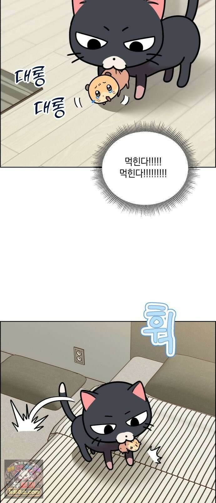 냥냥찍찍! 50화． 고양이 앞에 햄스터 24