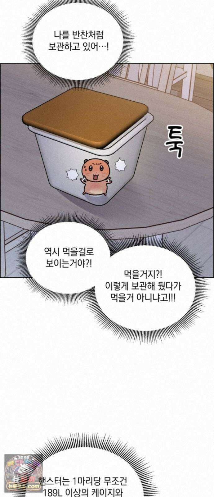 냥냥찍찍! 64화． 눈 감아, 고우영 10