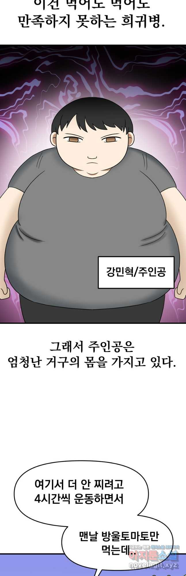 웹툰 작가가 리뷰어로 빙의한 건에 대해 53화 밥만 먹고 레벨업 6